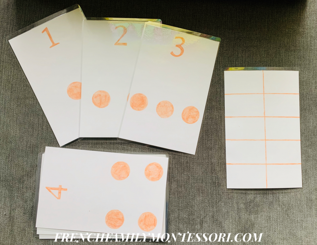TODDLER COUNTING: TEN FRAME AND 1:1 CORRESPONDENCE CARDS–FREE ...