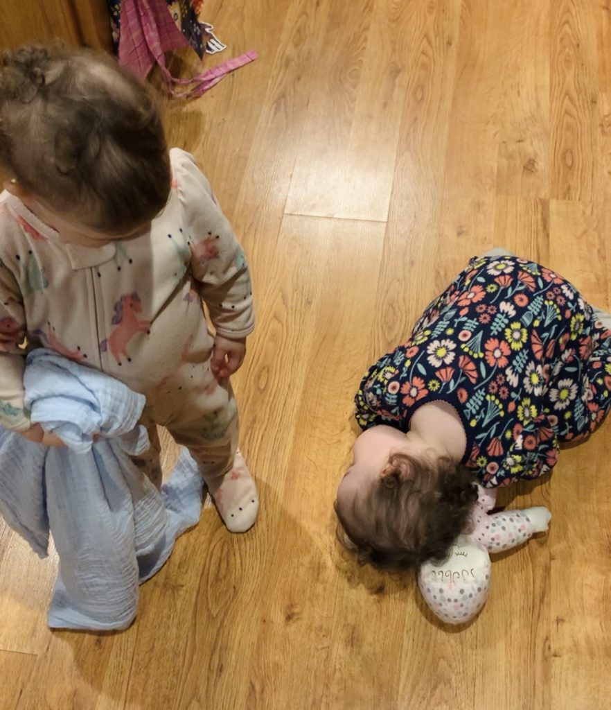 TWINS’ BEDTIME ROUTINE AT 18 MONTHSWITH TIP TO HELP PREVENT NIGHT