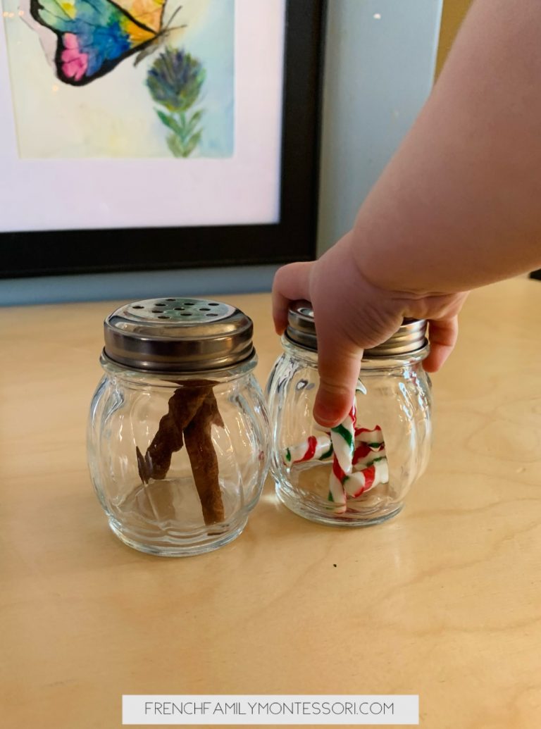 TODDLER DIY HOLIDAY SCENT JARS French Family Montessori