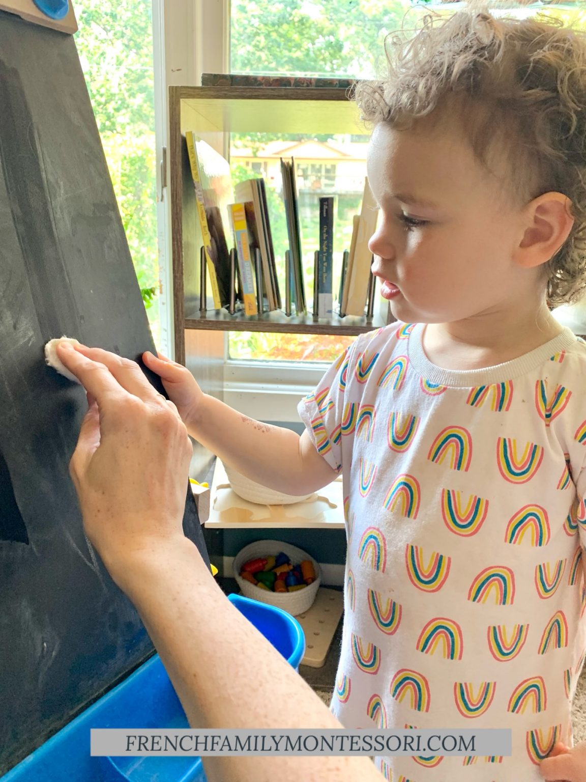 MONTESSORI TODDLER WRITING PREPTHE CHALKBOARD French Family Montessori